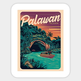 Palawan Island Philippines Sticker